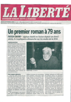 Article de presse de 