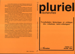 Vocabulaire historique et critique des relations inter-ethniques