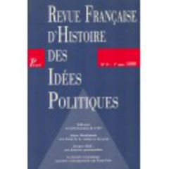 Revue française d'histoire des idées politiques - 9