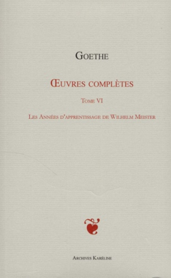 OEuvres complètes Tome VI