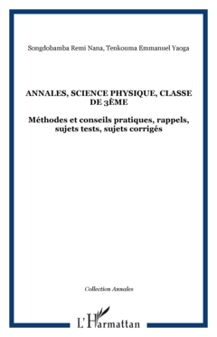 Annales, science physique, classe de 3ème