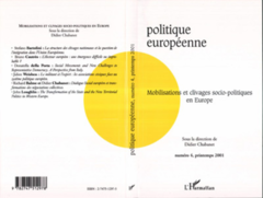 MOBILISATIONS ET CLIVAGES SOCIO-POLITIQUES EN EUROPE