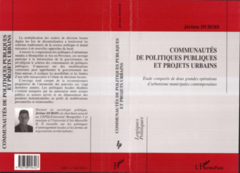 Communautés de politiques publiques et projets urbains