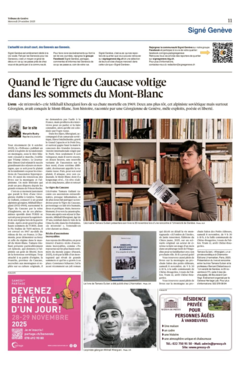 Quand le Tigre du Caucase s’envole dans les Alpes