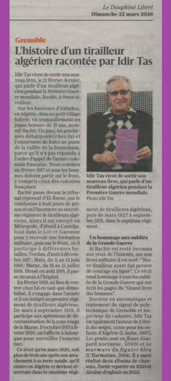 L'histoire d'un tirailleur algérien racontée par Idir Tas