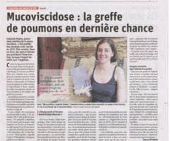 Mucoviscidose : la greffe de poumons en dernière chance