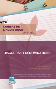 Discours et dénominations