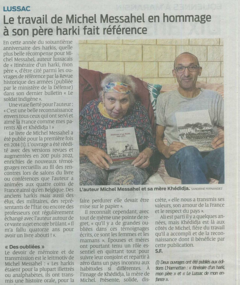 Le travail de Michel Messahel en hommage à son père harki fait référence