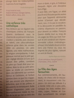 Une enfance très catholique