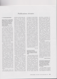 Publications récentes