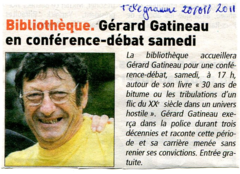 Article paru dans le Télegramme de Brest