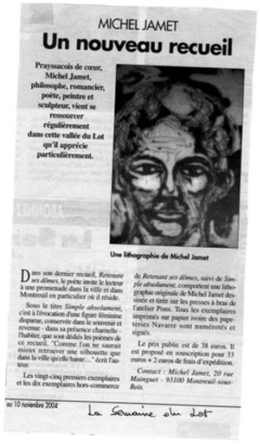 un nouveau recueil