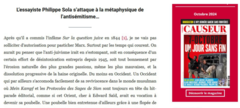 Article dans Causeur - octobre 2024