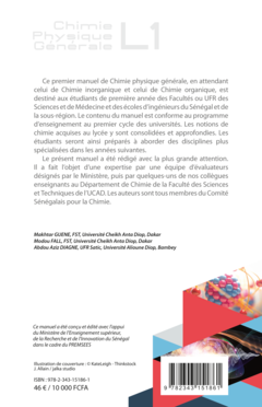 Chimie physique générale L1 Cours et exercices