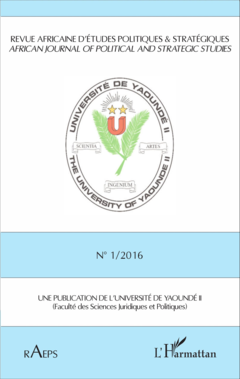 Revue africaine n° 1 / 2016 d'études politiques & stratégiques