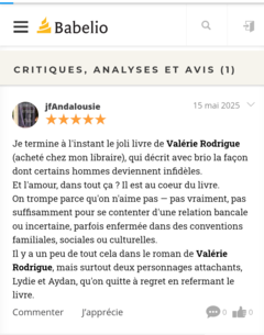 critique de Désire-moi