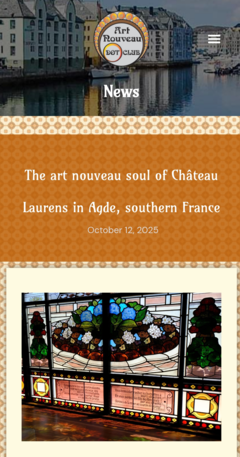 Art Nouveau Club et le Château Laurens 