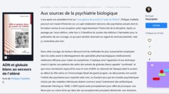 Aux sources de la psychiatrie biologique