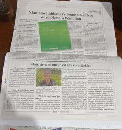 Mamoun Lahbabi redonne ses lettres de noblesse à l'émotion