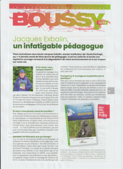 Jacques Exbalin, un infatigable pédagogue