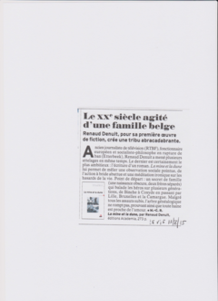 article de presse LE VIF
