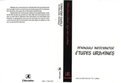 Péninsule indochinoise: études urbaines