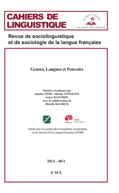 Genres, Langues et Pouvoirs
