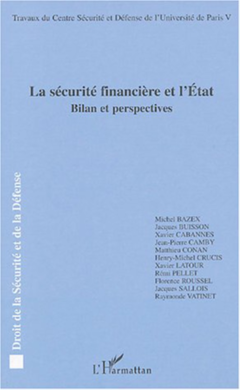 La sécurité financière et l'Etat