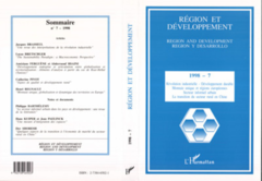REGION ET DEVELOPPEMENT N°7