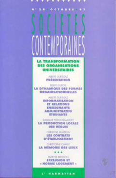 La transformation des organisations universitaires
