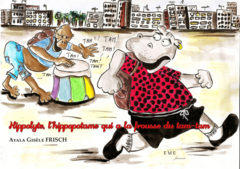 Hippolyte, l'hippopotame qui a la frousse du tam-tam