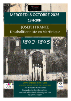 JOSEPH FRANCE un abolitionniste en Martinique