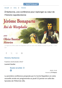 Le royaume de Westphalie et le système continental - L'Indépendant