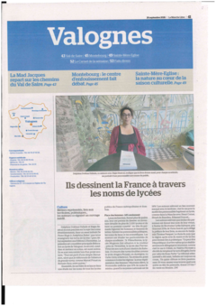 Ils dessinent la France à travers les noms des lycées 