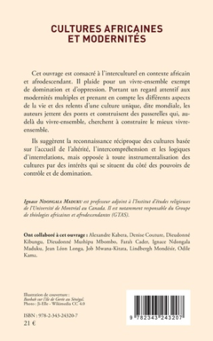 Interculturalité, tremplin pour l'émergence des subjectivités féminines en théologie africaine décoloniale