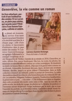 Geneviève, la vie comme un roman