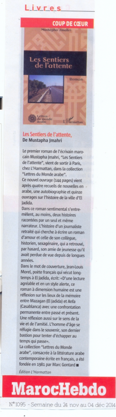Maroc-Hebdo 24.11.2014