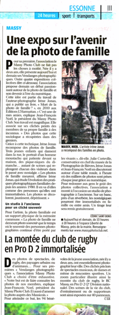 Paru dans le Parisien