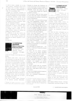 Revue des Sciences de Gestion