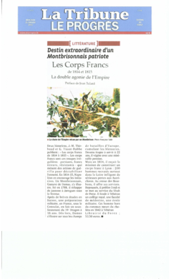 la tribune, 25 janvier 2012