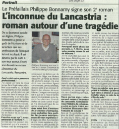 L'inconnue de Lancastia : roman autour d'une tragédie