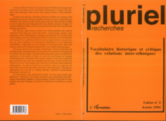 Vocabulaire historique et critique des relations inter-ethniques