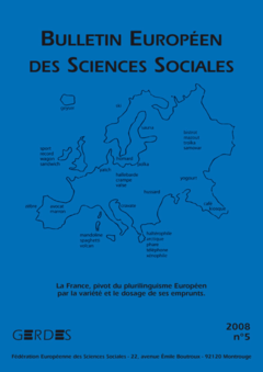 Bulletin Européen des Sciences Sociales 5