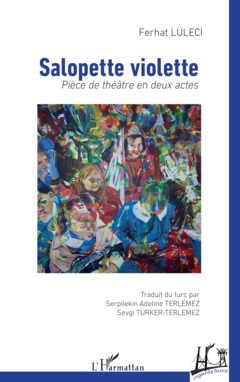 Salopette violette