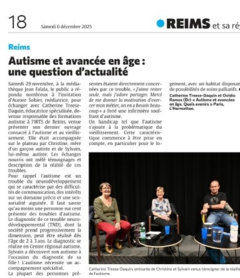 Autisme et avancée en âge : une question d'actualité