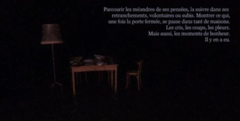 Une fois la porte fermée