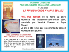 Nicolas Céléguègne a reçu le Prix Jeunes à Malemort-sur-Corrèze pour 