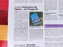 Extorsion de lignes... en Presqu'île !