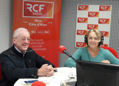 Intervention au micro de RCF Radio Nice-Côte-d'Azur