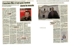 L'ancien flic n'est pas rentré dans le moule